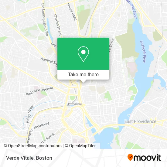 Verde Vitale map