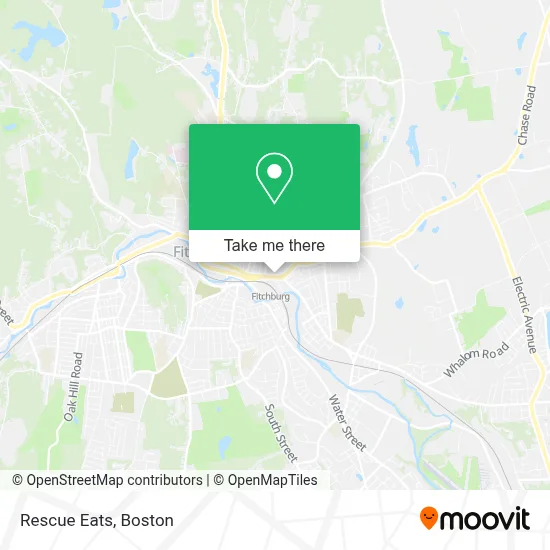 Rescue Eats map