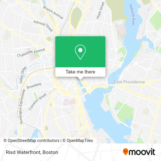 Risd Waterfront map
