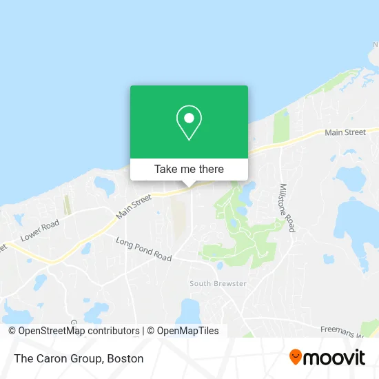 The Caron Group map