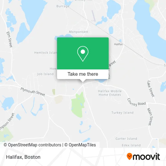 Halifax map