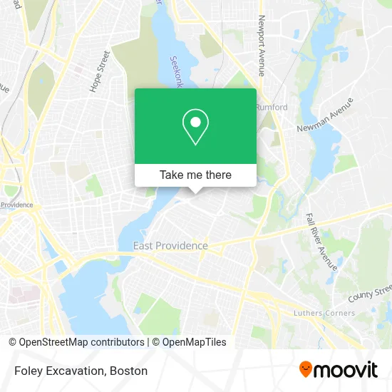 Foley Excavation map