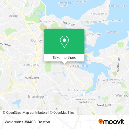 Walgreens #4403 map