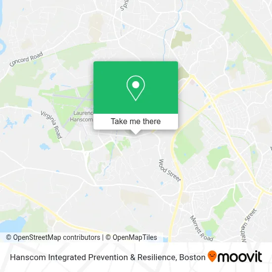 Hanscom Integrated Prevention & Resilience map