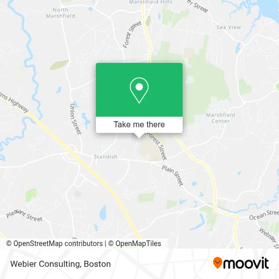 Webier Consulting map