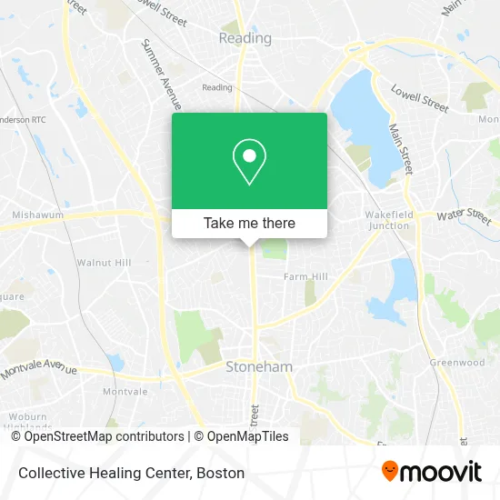 Collective Healing Center map
