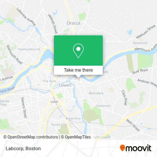 Labcorp map