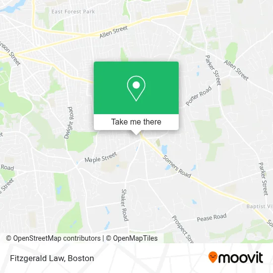 Fitzgerald Law map