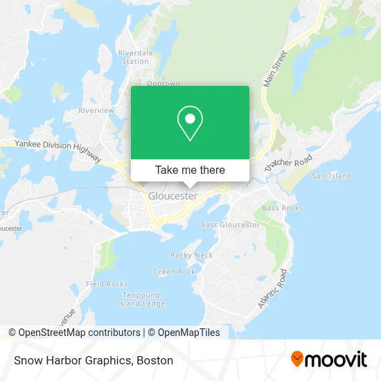 Snow Harbor Graphics map