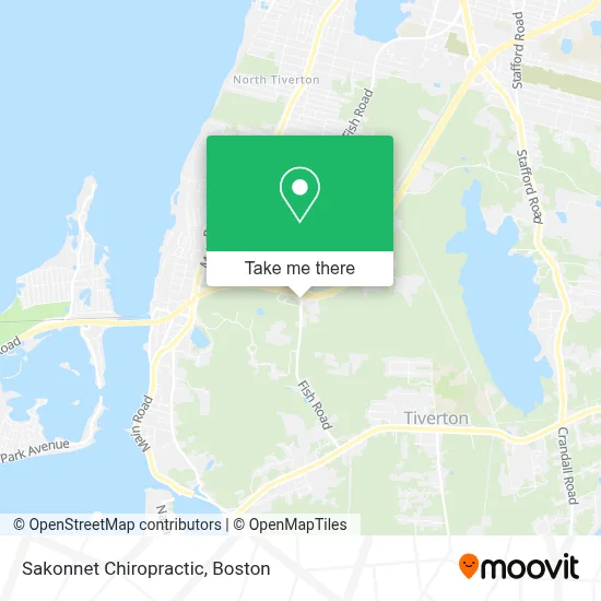 Sakonnet Chiropractic map