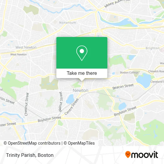 Trinity Parish map