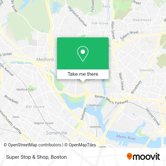 Super Stop & Shop map