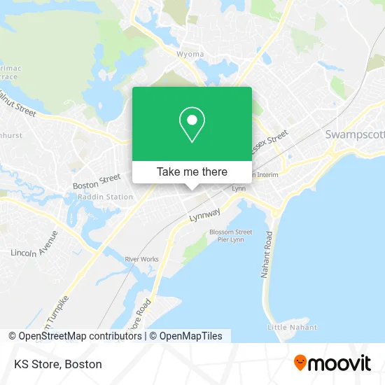 KS Store map
