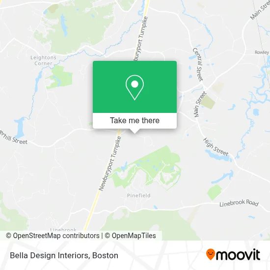 Bella Design Interiors map