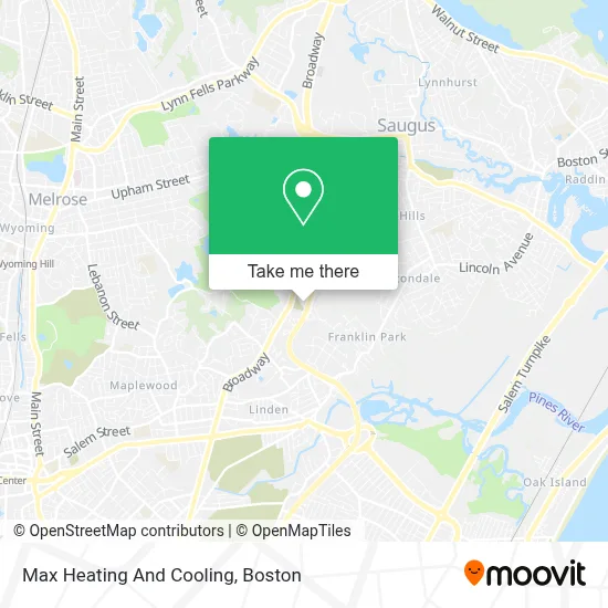 Max Heating And Cooling map