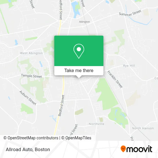 Allroad Auto map