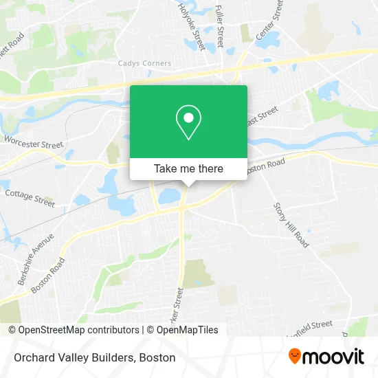 Orchard Valley Builders map