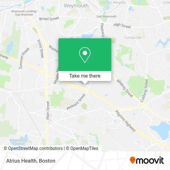 Atrius Health map
