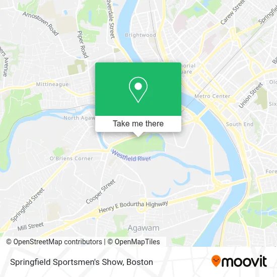 Springfield Sportsmen's Show map