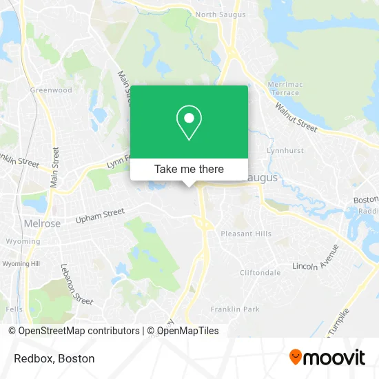 Redbox map