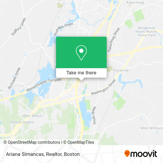 Ariana Simancas, Realtor map