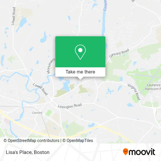 Lisa's Place map