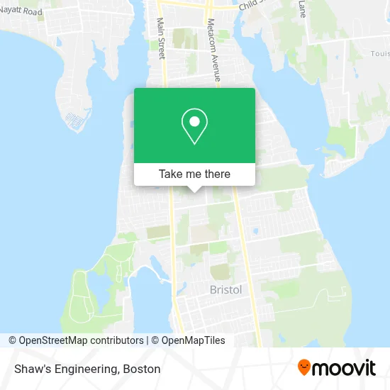 Shaw's Engineering map