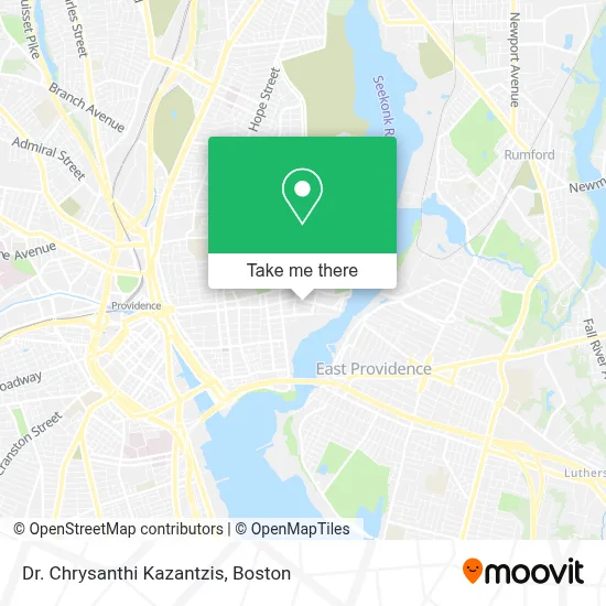 Dr. Chrysanthi Kazantzis map