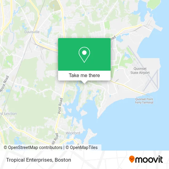 Tropical Enterprises map