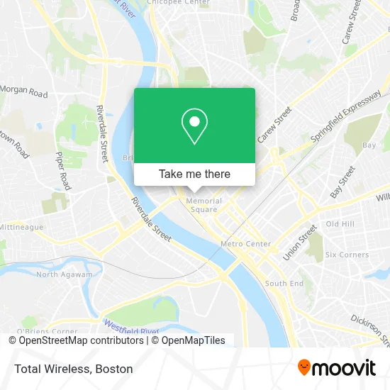 Total Wireless map
