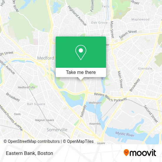 Eastern Bank map