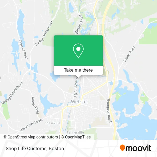 Shop Life Customs map