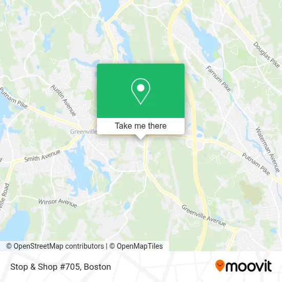 Stop & Shop #705 map