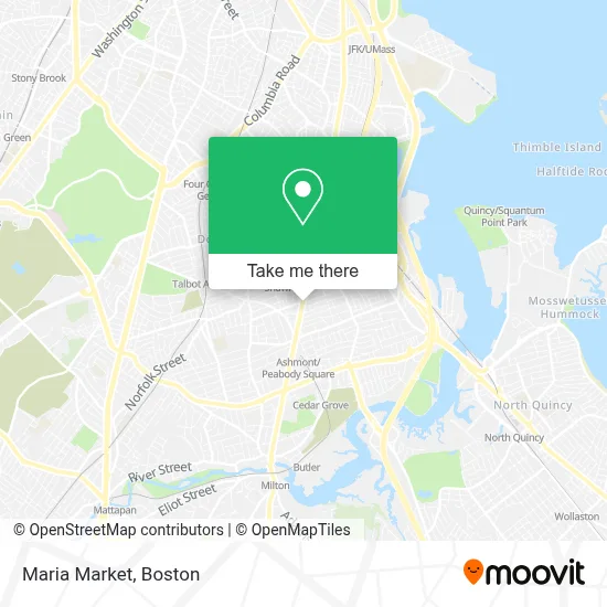 Maria Market map