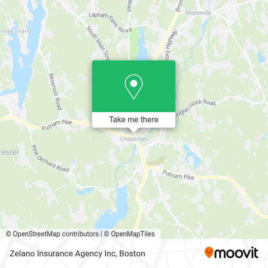 Zelano Insurance Agency Inc map