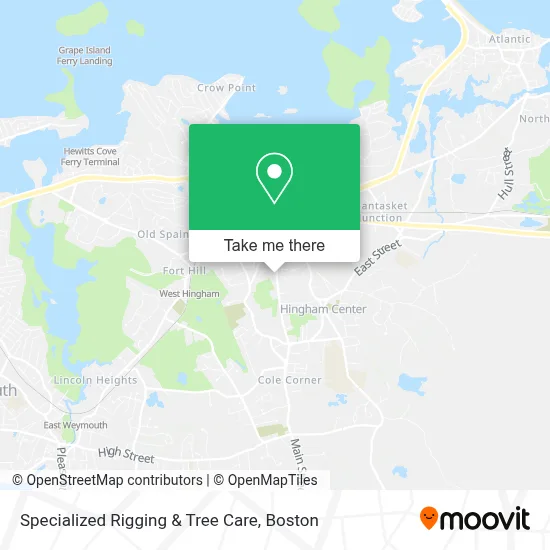 Specialized Rigging & Tree Care map