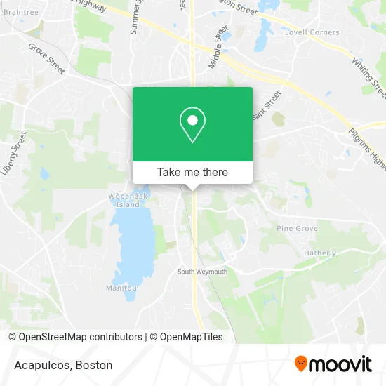 Acapulcos map