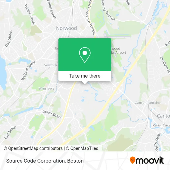 Source Code Corporation map