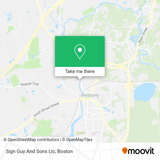 Sign Guy And Sons Llc map