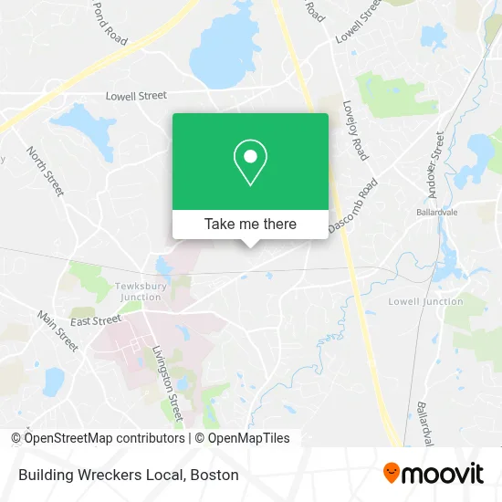 Building Wreckers Local map