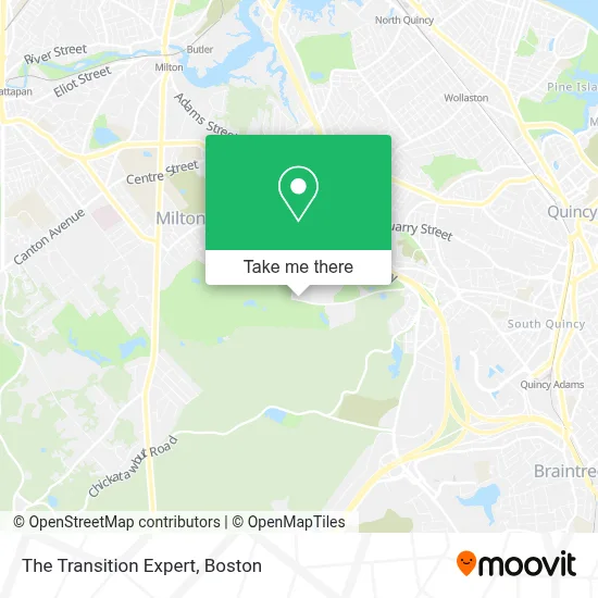 The Transition Expert map