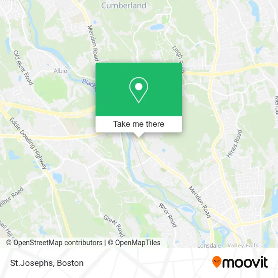 St.Josephs map