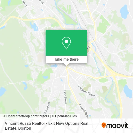 Vincent Russo Realtor - Exit New Options Real Estate map