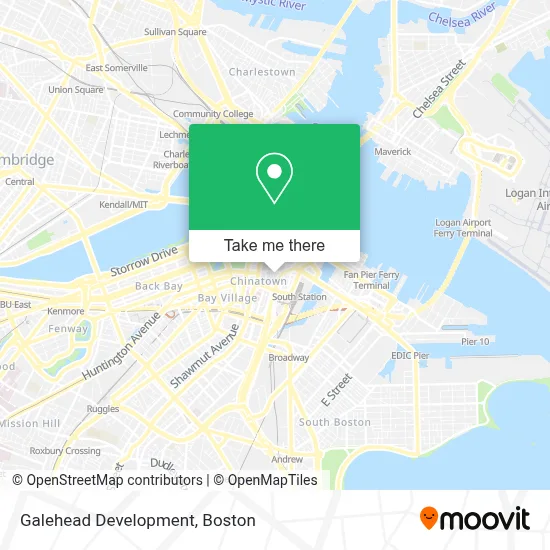 Galehead Development map