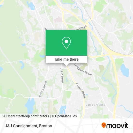 J&J Consignment map