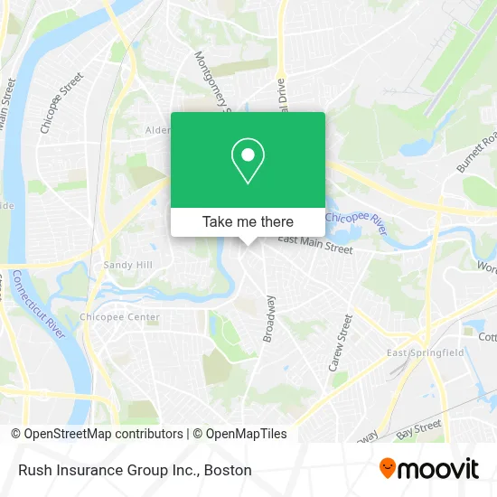 Rush Insurance Group Inc. map