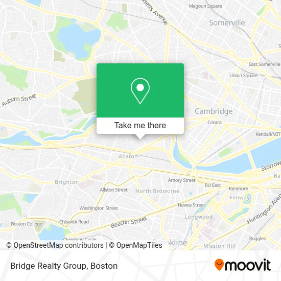 Bridge Realty Group map