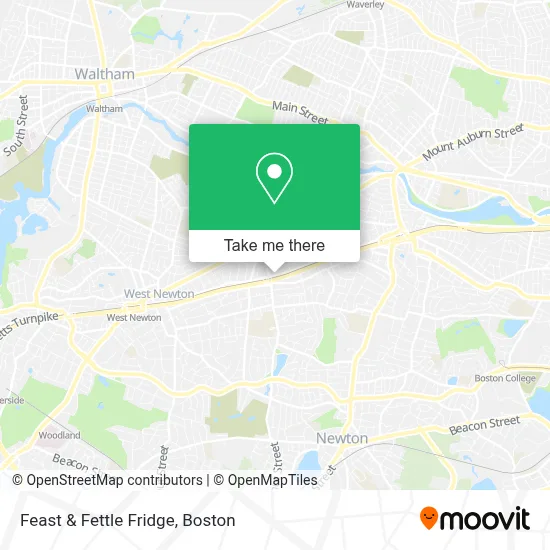 Feast & Fettle Fridge map