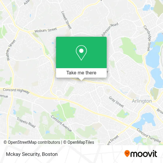 Mckay Security map