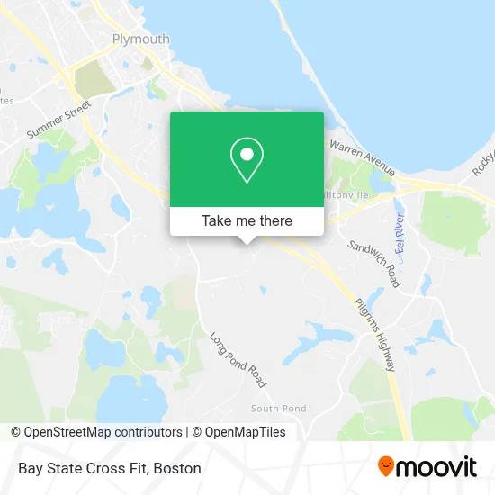 Bay State Cross Fit map
